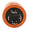 Ac Works Plug Adapter, 6-15/20R, L15-20P, 6-20P, L15-20P, 0 ft., Orange ADL1520620 - alternate 5